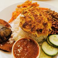 Nasi Lemak at Gopal's The Holy Cow in East Singapore