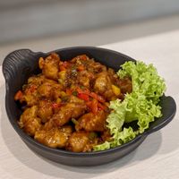 Vegan Cauliflower Manchurian at Gopal's The Holy Cow in East Singapore
