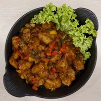 Vegan Cauliflower Manchurian at Gopal's The Holy Cow in East Singapore