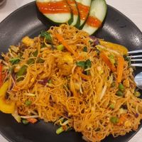 Bee hoon goreng at Gopal's The Holy Cow in East Singapore
