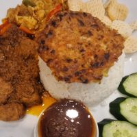 Rendang set at Gopal's The Holy Cow in East Singapore