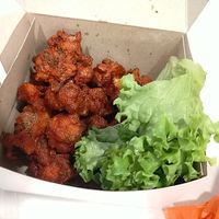 Gobi 65 (spiced cauliflower fritter, non-spicy) at Gopal's The Holy Cow in East Singapore