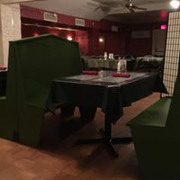 some seating at Phoenix Garden in Richmond