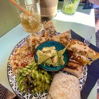 Mixed plate  at Annie's in Rhodes