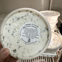 Vegan Chives Cream Cheese  at The Bagel Factory in Torrance