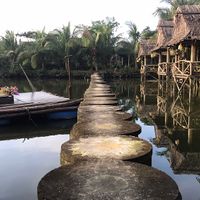 Path of life 💚 #Veganuary at Quoc Linh Eco Village Retreat in Hoi An