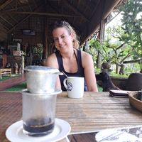 Very good coffee at Quoc Linh Eco Village Retreat in Hoi An