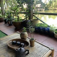 nice atmospheree  at Quoc Linh Eco Village Retreat in Hoi An