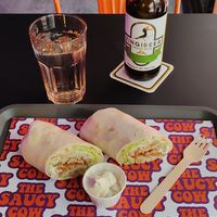 The wrap at The Saucy Cow in Dublin