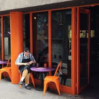 Facade (in progress...) at The Saucy Cow in Dublin