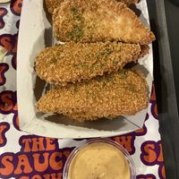 The chick tenders  at The Saucy Cow in Dublin