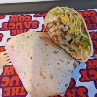 Ceaser wrap at The Saucy Cow in Dublin