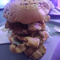 Burger & fries at The Saucy Cow in Dublin