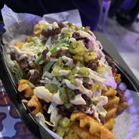 Mac Daddy’s fries  at The Saucy Cow in Dublin