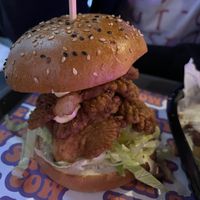 Mushroom burger   at The Saucy Cow in Dublin