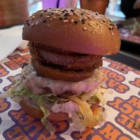 Buckfast Barbecue burger   at The Saucy Cow in Dublin