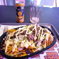 Loaded fries! at The Saucy Cow in Dublin