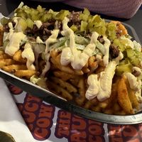 Mac Daddy fries  at The Saucy Cow in Dublin