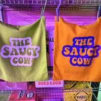 Merch  at The Saucy Cow in Dublin