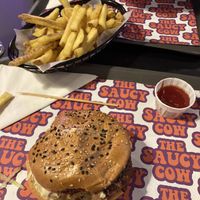 Classic Burger & Fries   at The Saucy Cow in Dublin