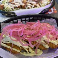 The vegan avocado hashbrowns  at The Saucy Cow in Dublin