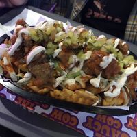 loaded fries   at The Saucy Cow in Dublin
