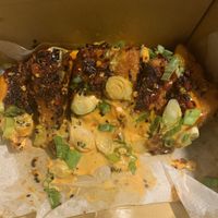 Salt and chilli tofu   at The Saucy Cow in Dublin