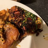 Salt and chilli hash browns  at The Saucy Cow in Dublin