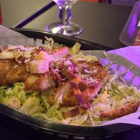 Caesar salad (sauce on side) at The Saucy Cow in Dublin