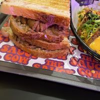 Christmas sandwich at The Saucy Cow in Dublin