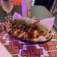 Christmas fries  at The Saucy Cow in Dublin