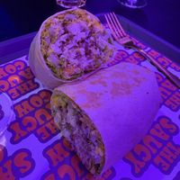 Caesar wrap   at The Saucy Cow in Dublin