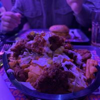 Happy Papi fries - you get loads and it is super tasty!   at The Saucy Cow in Dublin