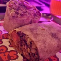 "Soyrizo wrap" (12,60€) at The Saucy Cow in Dublin