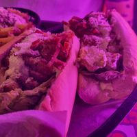 "Parm chick'n roll" (12,50€) at The Saucy Cow in Dublin