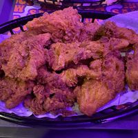 Oyster mushrooms  at The Saucy Cow in Dublin