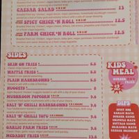 Festive menu 2025 at The Saucy Cow in Dublin