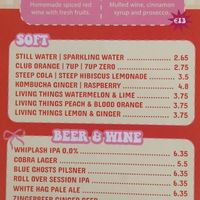 Festive drinks 2025 at The Saucy Cow in Dublin