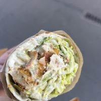 Ceaser Wrap 12,60€  at The Saucy Cow in Dublin