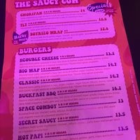   at The Saucy Cow in Dublin