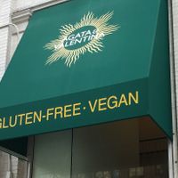 Awning at Agata & Valentina Annex in New York City