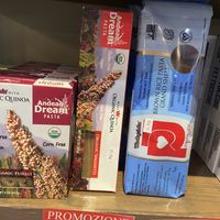 Gluten-free and vegan quinoa and pasta  at Agata & Valentina Annex in New York City