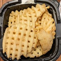 Waffle fries at Hot Chicken Takeover in Columbus
