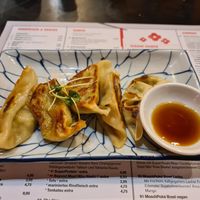 Vegan gyozas at MoschMosch - Europa-Allee in Frankfurt
