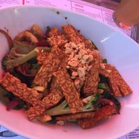 Brokkoli with tempeh  at MoschMosch - Europa-Allee in Frankfurt