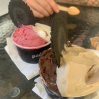   at Gelatiamo in Rhodes