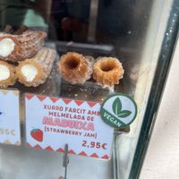 Vegan jam  at Xurreria Trebol in Barcelona