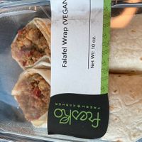 Vegan felafel wrap  at JFK - Hudson - T4 in Jamaica