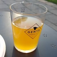 Wheat beer at Cvi Parkas in Vilnius