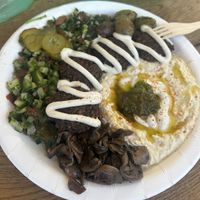 Their recommended dish   at Cvi Parkas in Vilnius